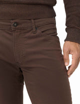Brax Chuck Hi-Flex Pro Five-Pocket Pant - Chocolate