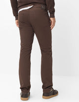 Brax Chuck Hi-Flex Pro Five-Pocket Pant - Chocolate