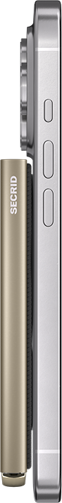 Secrid Premium Cardprotector+ Fluted for MagSafe - Cashmere