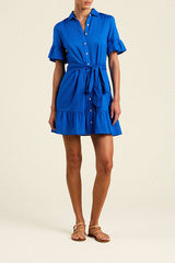 Martinique Dress Cobalto - Oak Hall