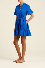 Martinique Dress Cobalto - Oak Hall