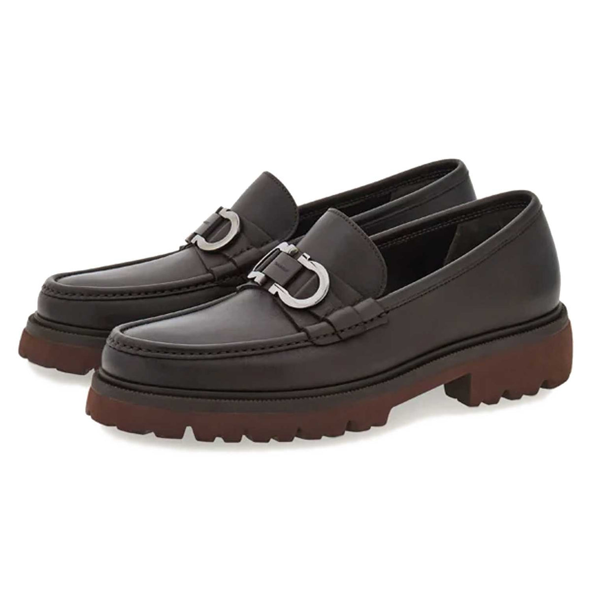 Amazon.com | Salvatore Ferragamo New York 2 Mens Black Suede