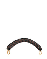 Braided Leather Top Handle