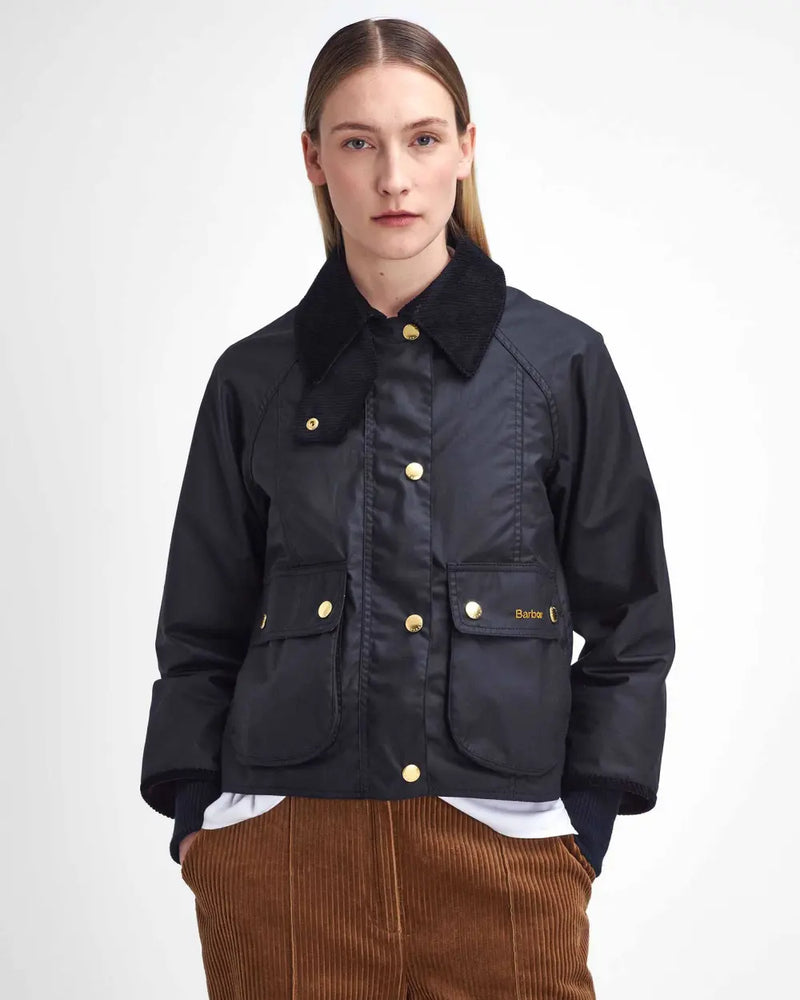 Cropped Beadnell Wax Jacket
