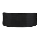 Dion black silk cummerbund - Oak Hall