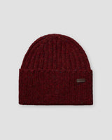 Eton Donegal Wool Blend Beanie - Red