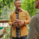 Criquet Corduroy Quilted Shacket - Camel