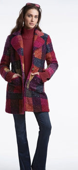 Colorblock Coat - Multi