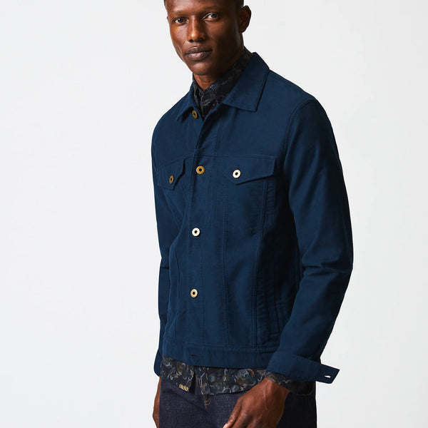 Insulated trucker shop jacket