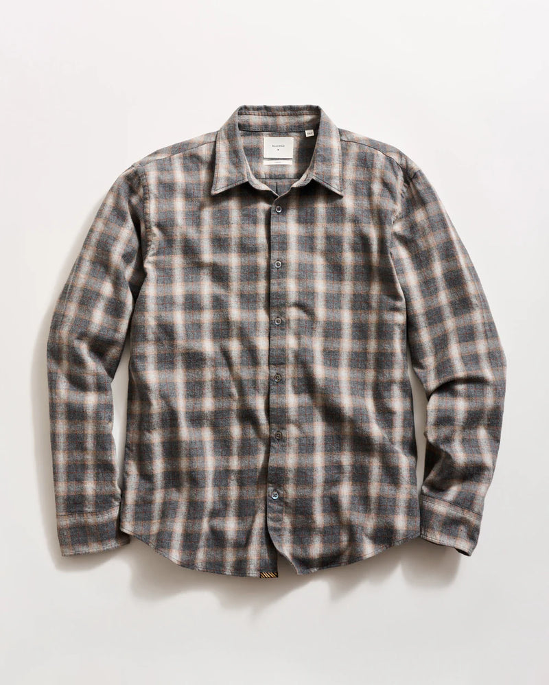 Melange Grid Plaid Wilson Shirt