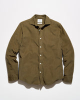 Billy Reid Corduroy Cedar Shirt - Olive