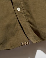 Billy Reid Corduroy Cedar Shirt - Olive
