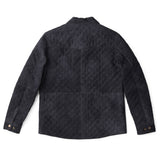 Madison Creek Franklin Waxed Goat Suede Jacket - Navy