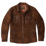 Madison Creek Franklin Waxed Goat Suede Jacket - Bourbon
