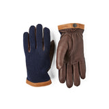 Deerskin Wool Tricot - Navy/Chocolate
