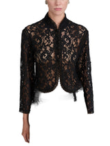 The Lace Salon Top - Black