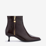 Ganni Ana Ankle Boot Deep Vintage - Demitasse