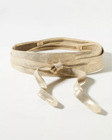 ADA Wrap Leather Belt - Gold
