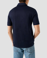 Jacquard Filo Di Scozia Polo Shirt - Oak Hall