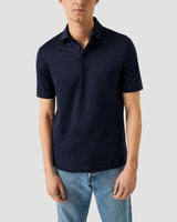 Jacquard Filo Di Scozia Polo Shirt - Oak Hall