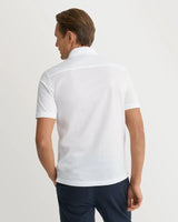 Jacquard Filo Di Scozia Polo Shirt - Oak Hall