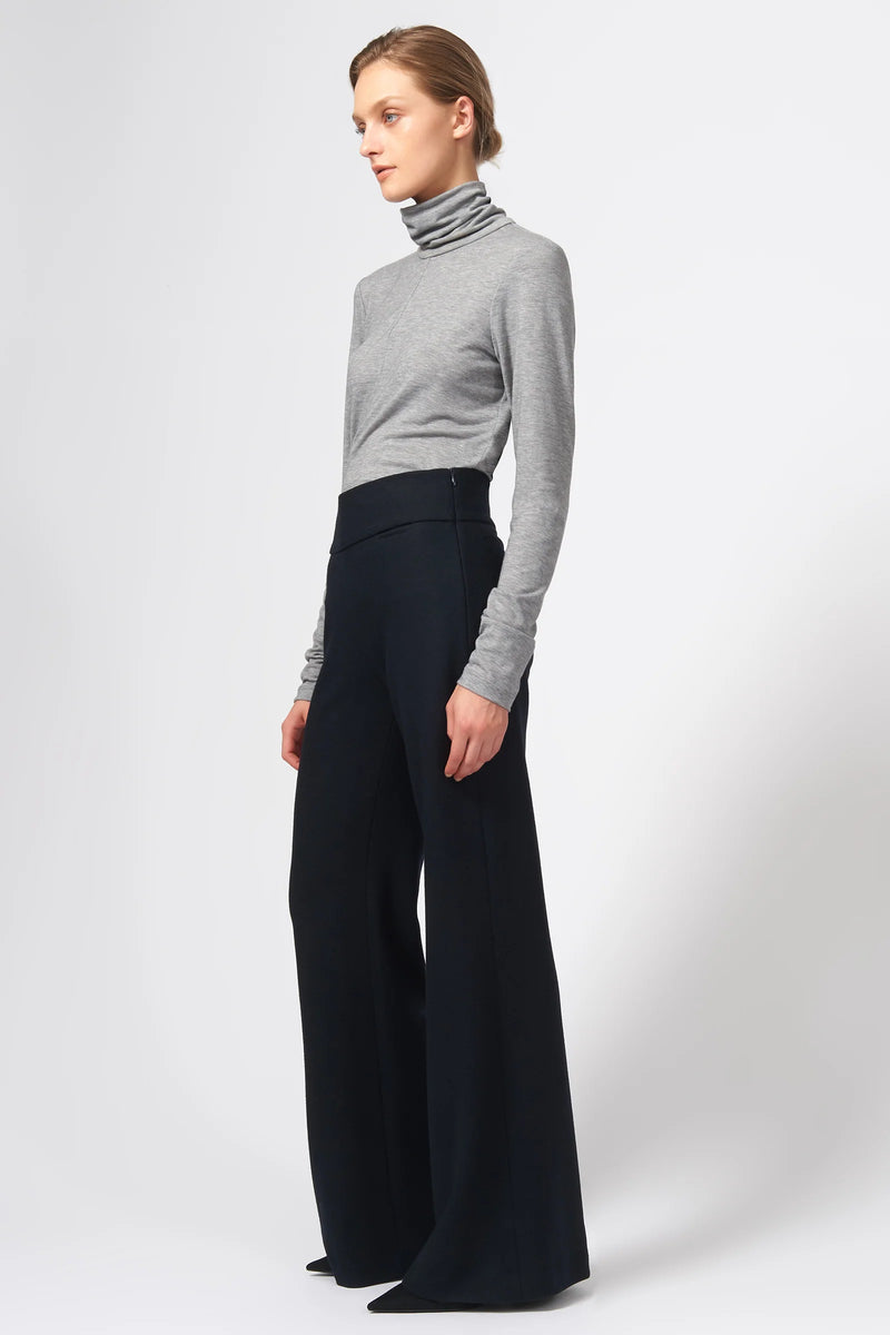 Felted Jersey Wide Leg
