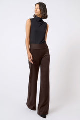 Kal Rieman Ponte Wide Leg - Espresso