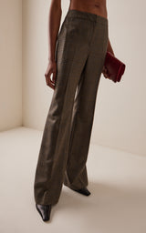 Lafayette 148 New York Lafayette Pant - Olive Multi