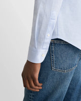 Filo di Scozia Jersey Shirt - Light Blue