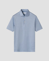 Jacquard Filo Di Scozia Polo Shirt - Oak Hall