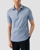 Jacquard Filo Di Scozia Polo Shirt - Oak Hall
