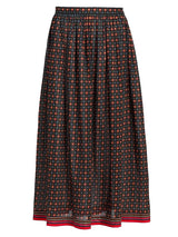 Maricette Skirt - Noir Montmartre Foulard