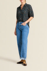 Nadine Blouse - Marin Ditsy