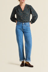 Pauline Blouse - Marin Ditsy
