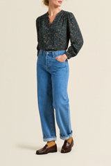 Pauline Blouse - Marin Ditsy