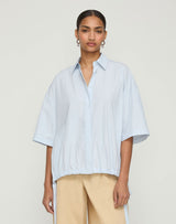 Oversized Shirt W/ Self Tie - Oak Hall