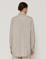 Oversized Shirt W/ Detachable - Oak Hall