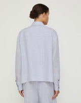 Cropped Boyfriend Shirt - Oak Hall