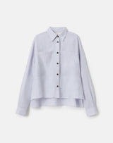 Cropped Boyfriend Shirt - Oak Hall