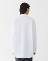 Hand Embroidered Boyfriend Overshirt