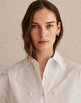 Hand Embroidered Boyfriend Overshirt