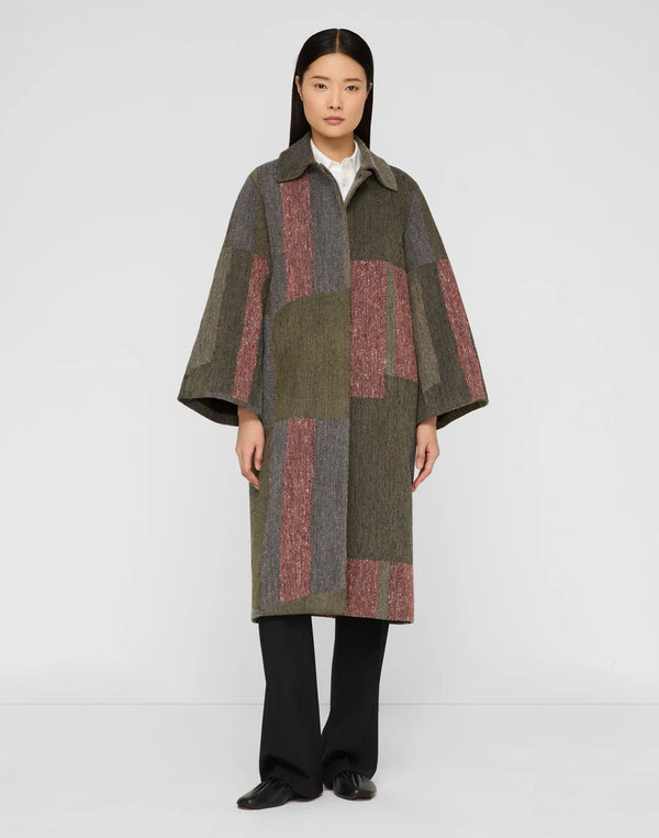Fragment Jacquard Car Coat - Oak Hall