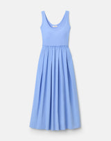 Sl Dress W/ Jersey Top