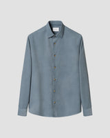 Solid Corduroy Shirt - Mid Blue