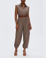 ADA Midi Wrap Leather Belt - Whiskey