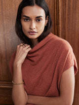 Morten Funnel Neck Cashmere Top