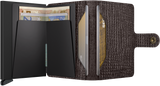 Secrid Miniwallet Palmellato - Brown