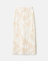 Sequin Midi Skirt - Cloud Multi