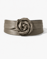 ADA Wrap Leather Belt - Mushroom