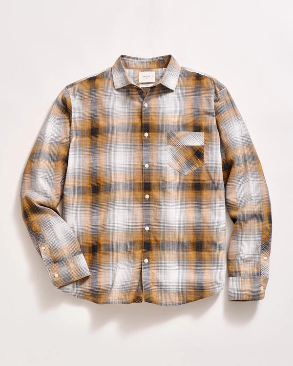 Melange Shadow Plaid John T Shirt